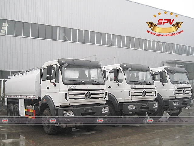 3 units of Fuel Bowsers 6X6  (20,000 Liters)  shipping to Congo