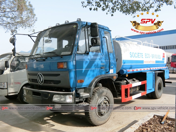 SPV first order in 2016 of 10,000 Litres drinking water vehicle is ready for a North Africa Country