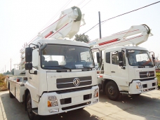 To Algeria - 2 units of overhead working trucks in 2011