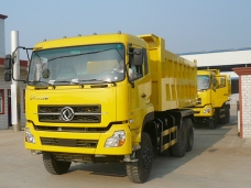 To Algeria - 2 units of dump trucks Dongfeng (6X4)  Shipping in Oct. 2008