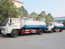 To Ethiopia - liquid waste disposal truck (10,000 Liters) in 2010-2015