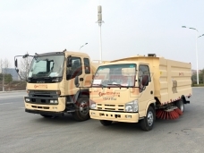 To Morocco - Road Sweeper Truck ISUZU in March, 2018