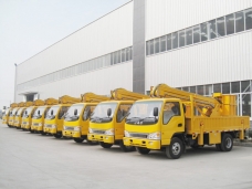 To Bangladesh - 9 units of Hydraulic Beam Lifter Trucks