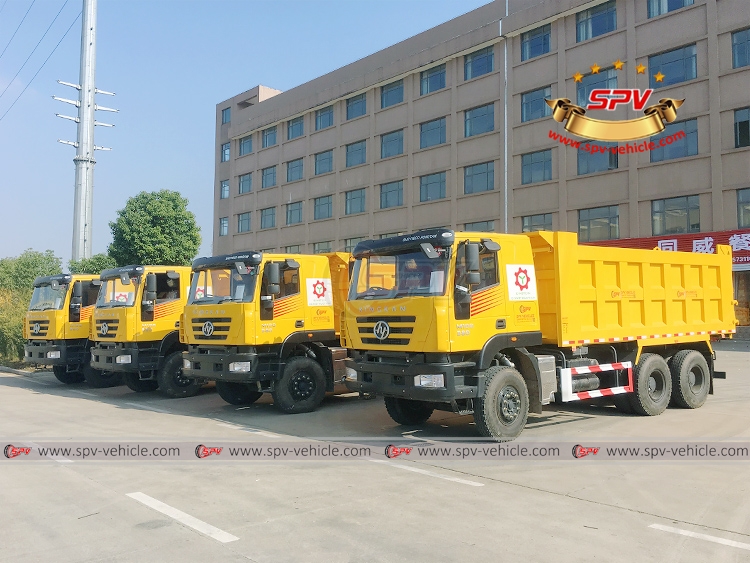 Repeat order to Malawi, SPV is shipping 4 units of dump truck in November, 2018.
