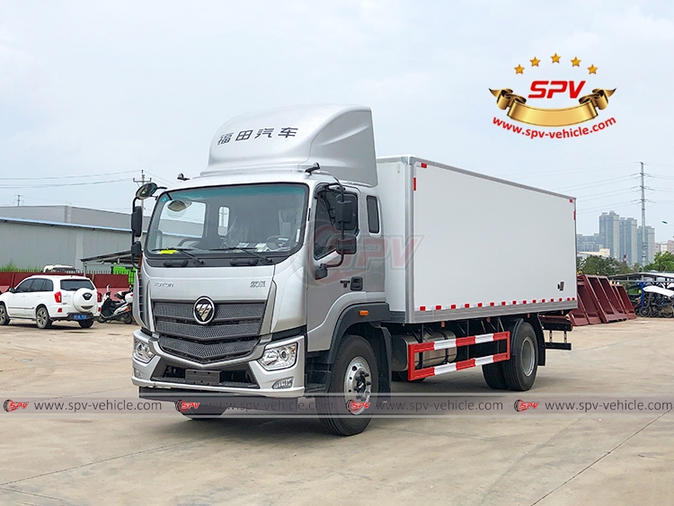 SPV is shipping vaccine truck FOTON to Mongolia in July, 2020.