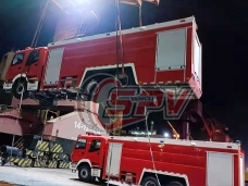 【Mar. 2022】To Nigeria - 2 units of Water Foam Fire Truck FOTON(16,000 Litres)