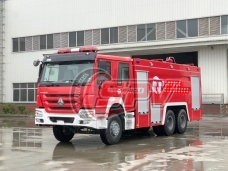 【Mar. 2021】To Congo - Foam Fire Tanker Sinotruk(12,000 Litres)