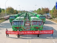 【Nov. 2022】To Africa - 30 units of Garbage Compactor Truck IVECO(20 CBM)