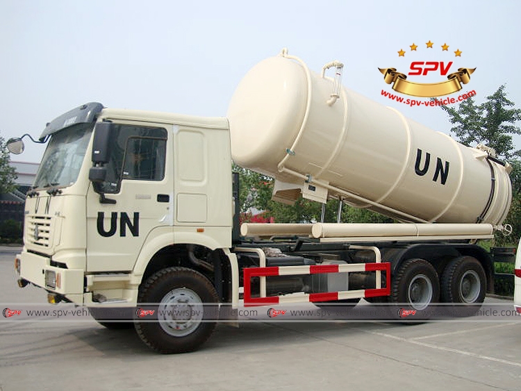 Gully Bowser Sinotruk-LF Gully Bowser Sinotruk-LF