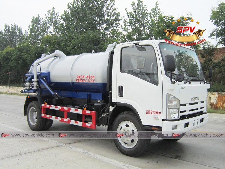 Sewage Vacuum TruckISUZU - RF Sewage Vacuum TruckISUZU - RF
