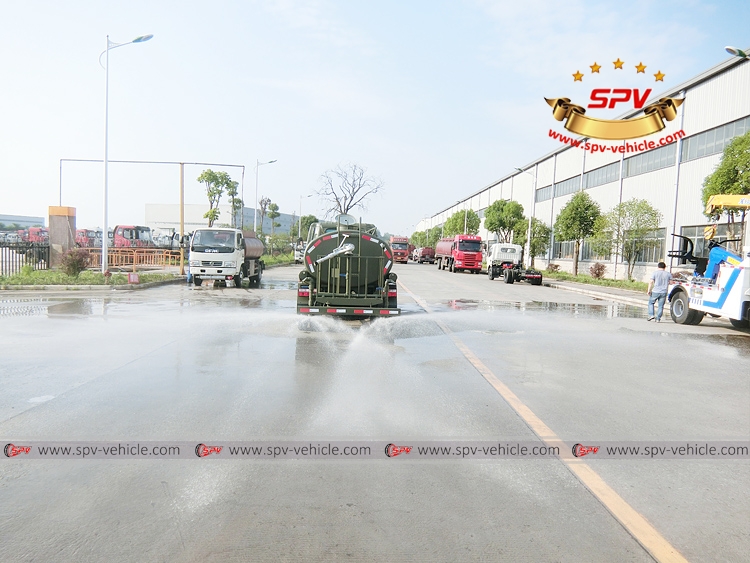 4,000 Litres Water Spraying Truck JAC-Rear Sraying Test 4,000 Litres Water Spraying Truck JAC-Rear Sraying Test