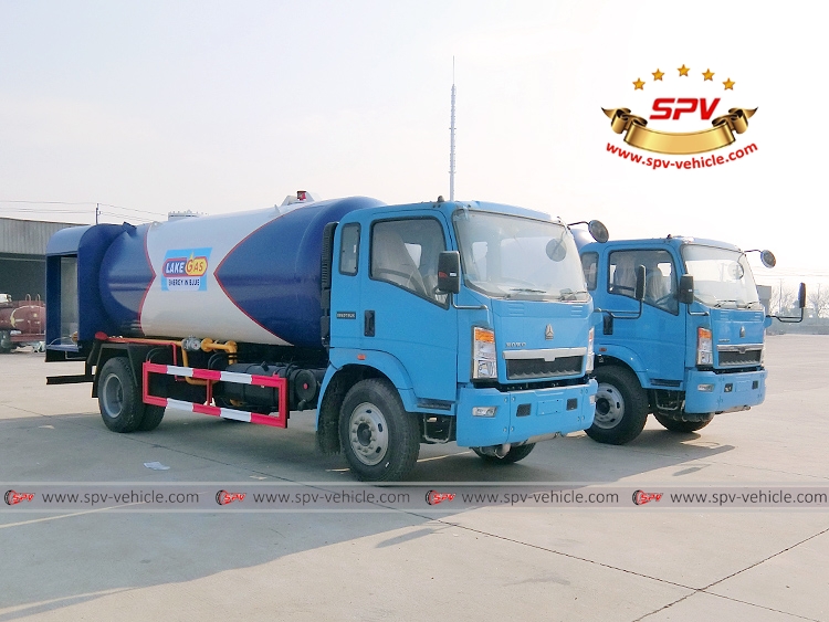 LPG Dispensing Truck HOWO - RF LPG Dispensing Truck HOWO - RF