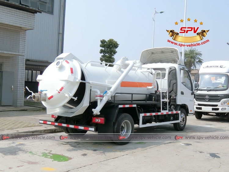 Sewer Vacuum Truck Foton - RB Sewer Vacuum Truck Foton - RB