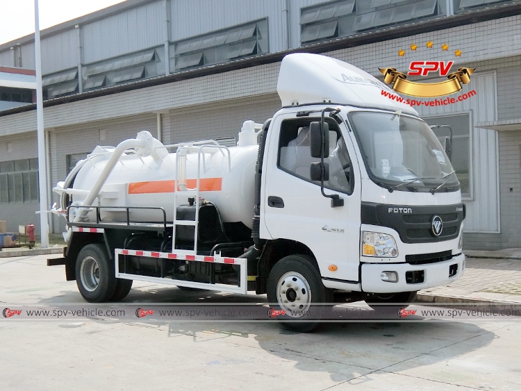 Sewer Vacuum Truck Foton - RF Sewer Vacuum Truck Foton - RF