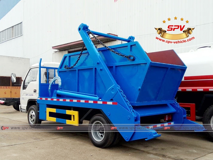 2 Ton Skip Loader Truck, Garbage Transport Truck, Skip Loader Garbage ...