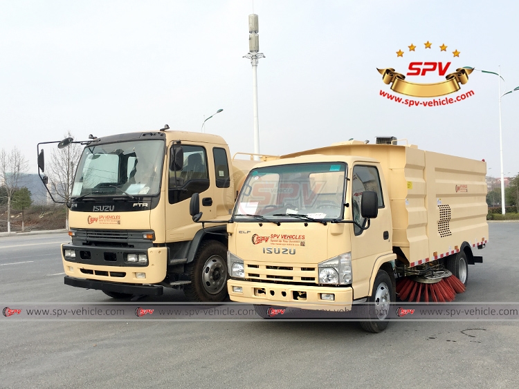 Sweeping Truck and Water Truck ISUZU - LF Sweeping Truck and Water Truck ISUZU - LF
