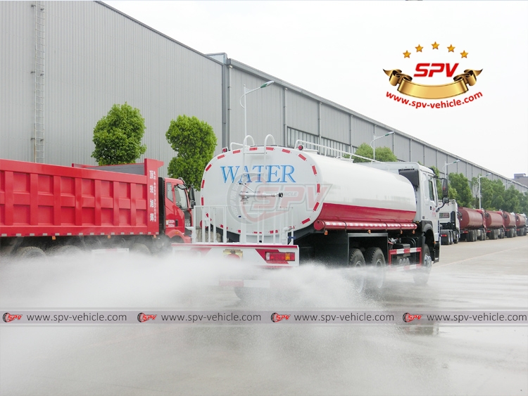 Water Spraying Truck Sinotruk - Rear Spraying Water Spraying Truck Sinotruk - Rear Spraying