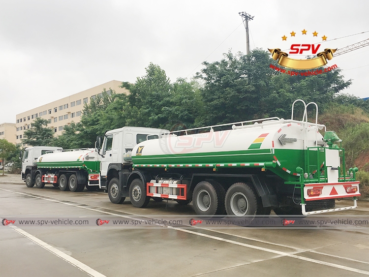 25,000 litres Water Spraying Bowser Sinotruk - LB 25,000 litres Water Spraying Bowser Sinotruk - LB