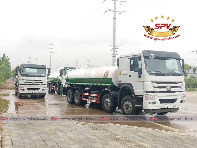 25,000 litres Water Spraying Bowser Sinotruk - RF 25,000 litres Water Spraying Bowser Sinotruk - RF