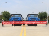 SPV is dispatching 10 units of water tanker trucks to Africa
