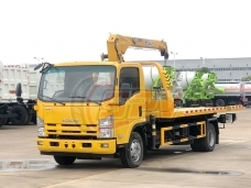 【Dec. 2018】To St. Kitts and Nevis –Road Wrecker Truck with Crane ISUZU