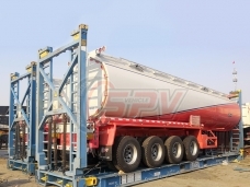 【Mar. 2019】To Mauritius - 2 units of Aluminium Fuel Tanker Semi-trailer(45,000 litres)