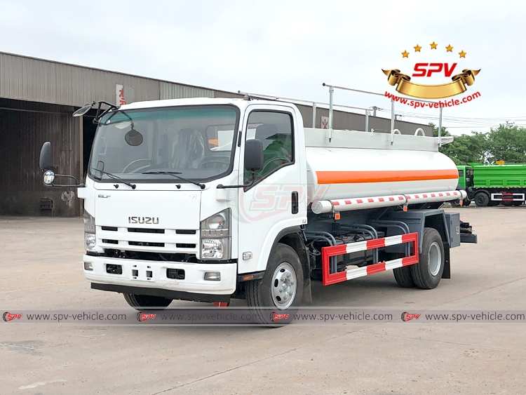 Good job, SPV dispatched fuel tanker truck ISUZU (5,000 litres) to Palau in May, 2019.