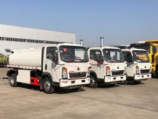 【Jan. 2021】To Zimbabwe - 3 Units of Petroleum Tanker Truck HOWO (5,000 litres)