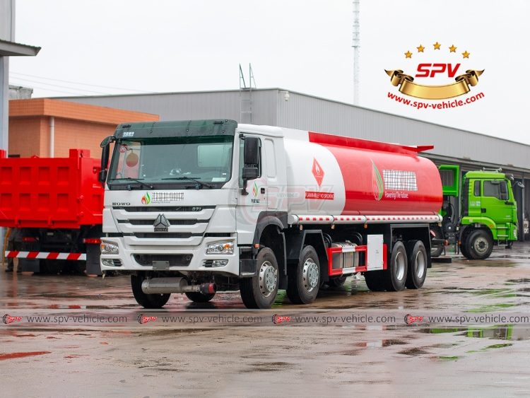 【Apr, 2021】To Djibouti - Fuel Tank Truck Sinotruk(30,000 Litres)