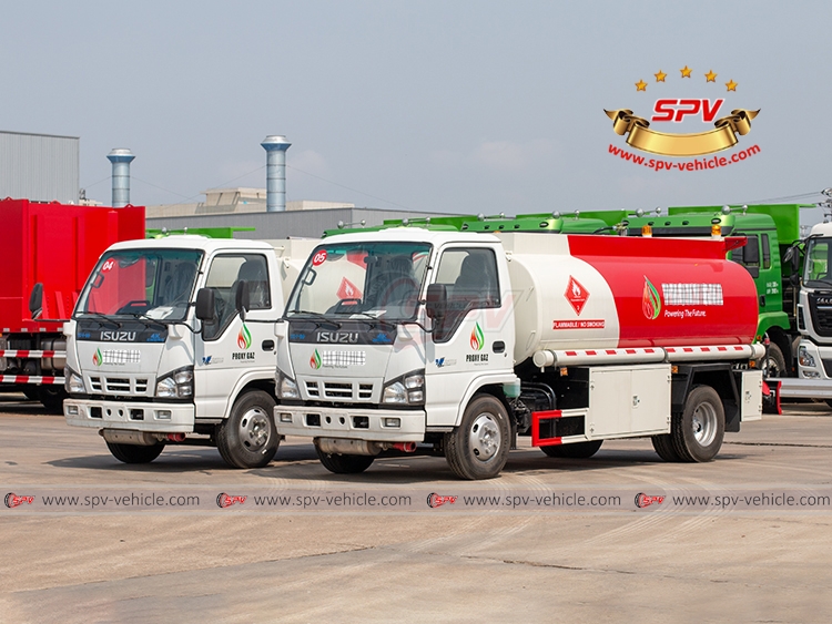 【Mar. 2021】To Djibouti - 2 units of Fuel Bowser ISUZU (6,000 litres)