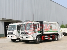 【May. 2022】To Caribbean - 2 units of Garbage Compactor Truck DONGFENG(12 CBM)