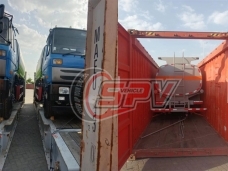 【May. 2023】To Zimbabwe - 2 Units of Water Sprinkling Trucks and 1 Unit of Fuel Tank Truck