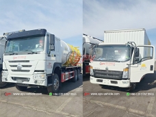 【Mar. 2026】To Mongolia - Repeat Order for 1 Unit of Sewage Vacuum Truck and 1 Unit of Wing Van Truck