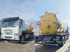 【Mar. 2026】To Mongolia - Repeat Order for 1 Unit of Sewage Vacuum Truck Sinotruk 20,000 Liters